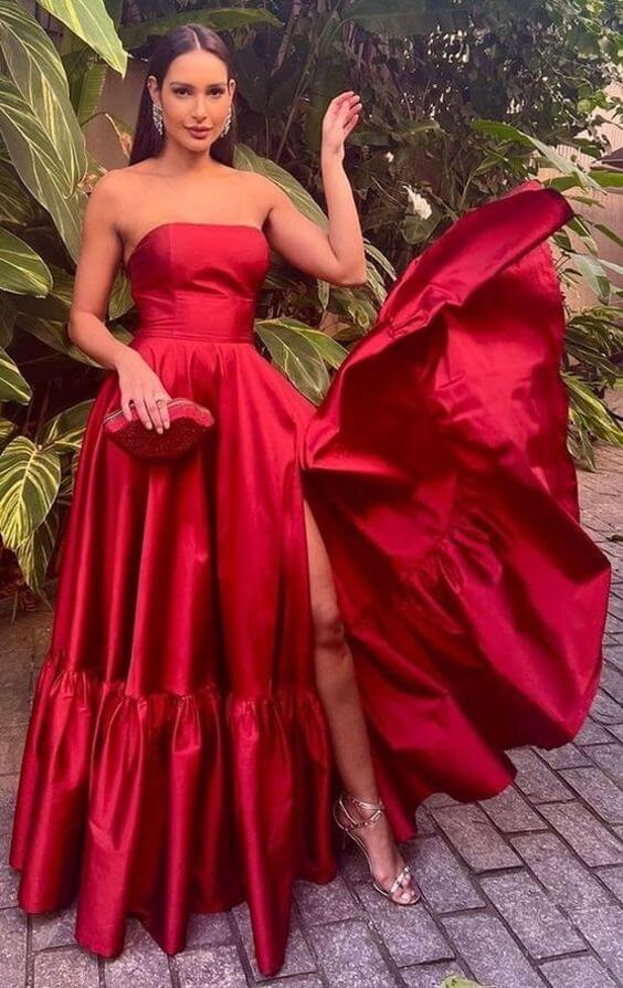 This Collection Of 31 Dazzling Red Dresses Is The Definition Of Beauty - 221