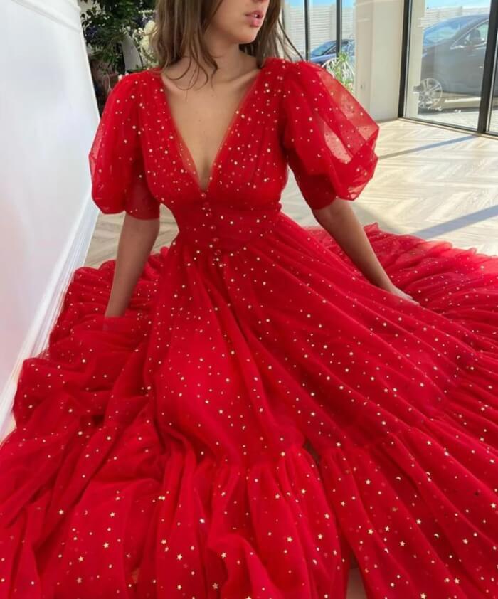 This Collection Of 31 Dazzling Red Dresses Is The Definition Of Beauty - 223
