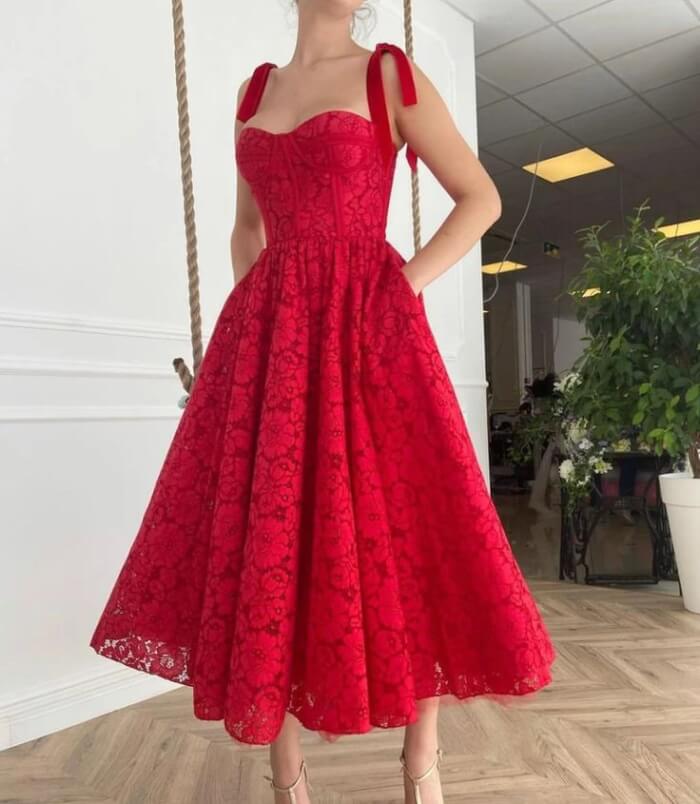 This Collection Of 31 Dazzling Red Dresses Is The Definition Of Beauty - 227