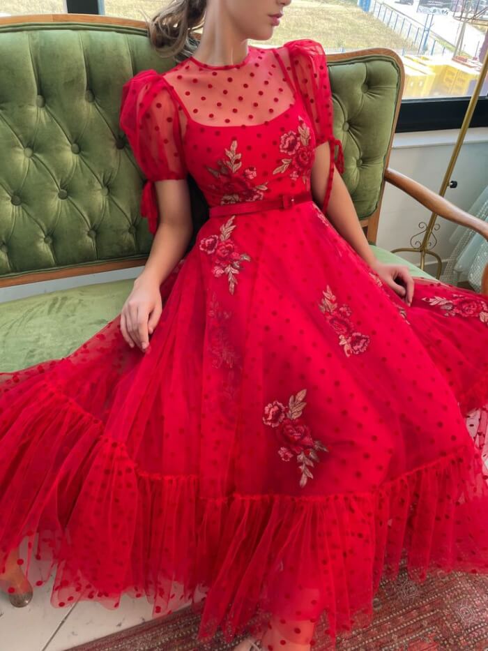 This Collection Of 31 Dazzling Red Dresses Is The Definition Of Beauty - 245