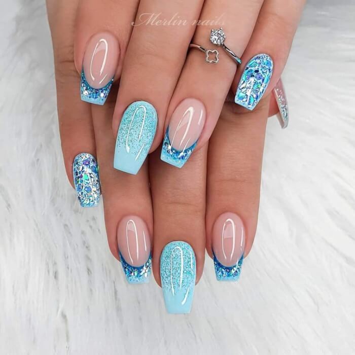 40 Blue Nail Designs Belong In The Nail-Art Hall Of Fame