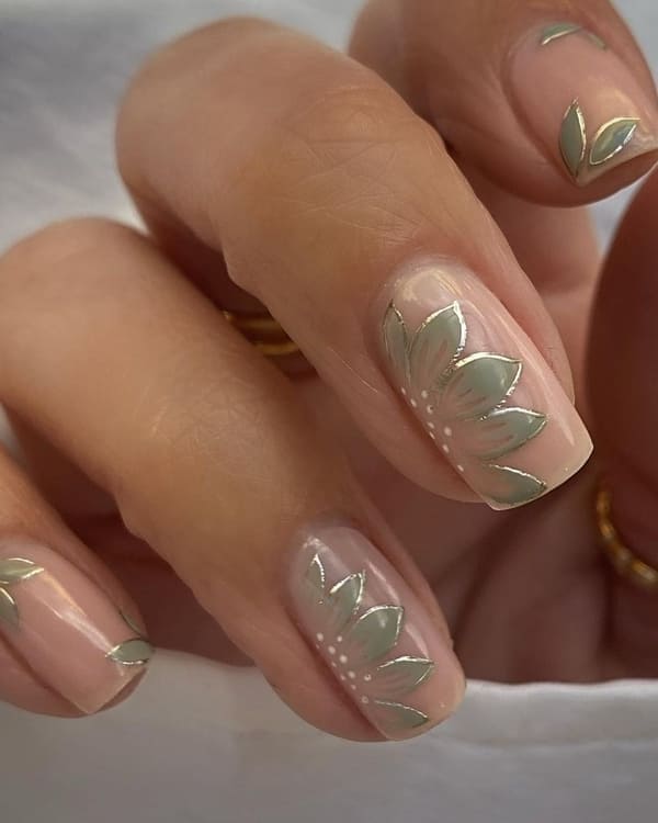 37 Sage Green Nails That Are Worth Swooning Over - 247