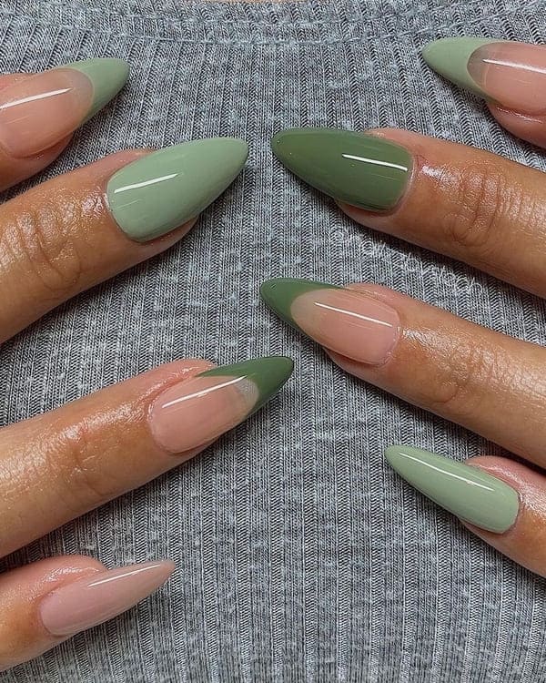 37 Sage Green Nails That Are Worth Swooning Over - 229