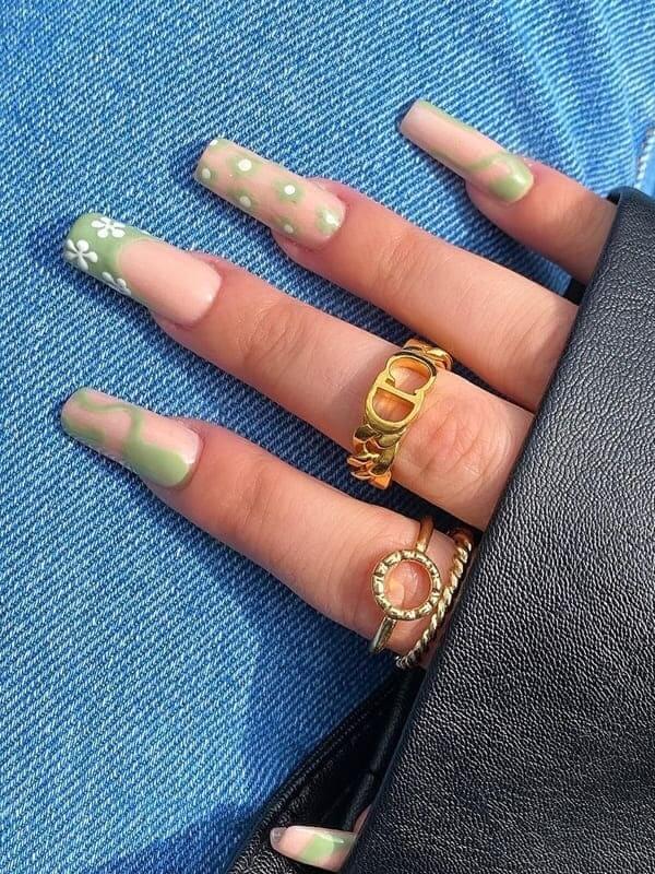 37 Sage Green Nails That Are Worth Swooning Over - 267