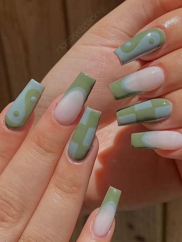 37 Sage Green Nails That Are Worth Swooning Over - 269