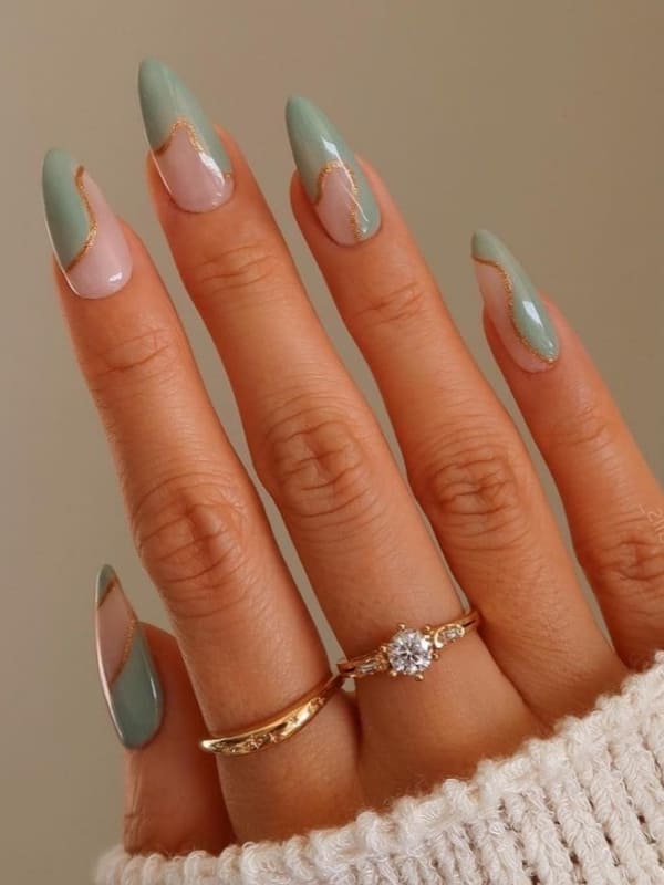 37 Sage Green Nails That Are Worth Swooning Over - 275
