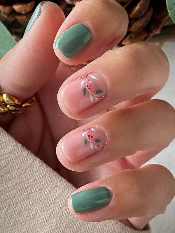 37 Sage Green Nails That Are Worth Swooning Over - 295