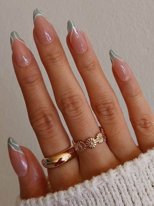 37 Sage Green Nails That Are Worth Swooning Over - 235