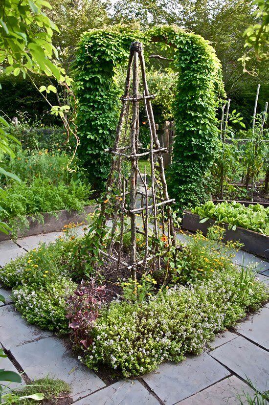 22 Cheap and Brilliant Garden Projects Using Twigs - 143