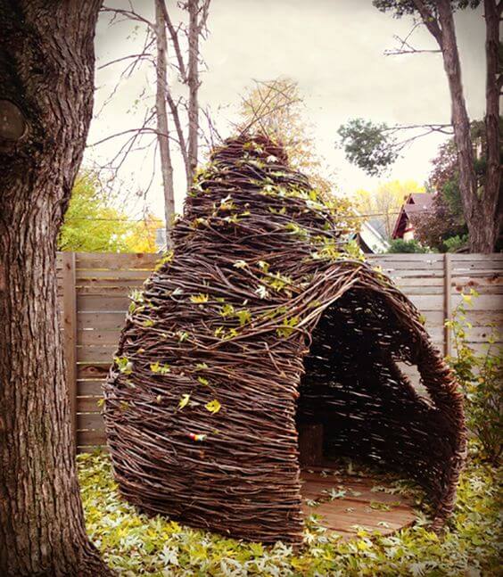 22 Cheap and Brilliant Garden Projects Using Twigs - 179
