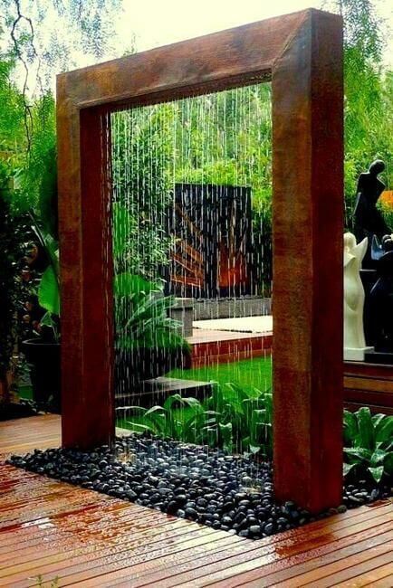 38 Amazing Waterfall Ideas to Improve Your Garden Level - 269