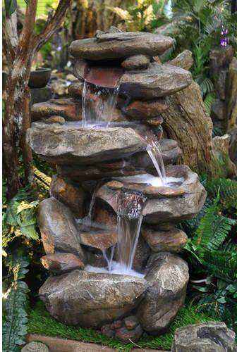 38 Amazing Waterfall Ideas to Improve Your Garden Level - 277