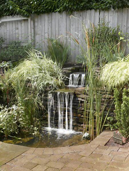 38 Amazing Waterfall Ideas to Improve Your Garden Level - 295