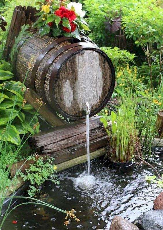 38 Amazing Waterfall Ideas to Improve Your Garden Level - 297