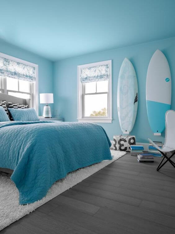 46 Beautiful Ways to Turn Your Bedroom Into a Sea Paradise - 355