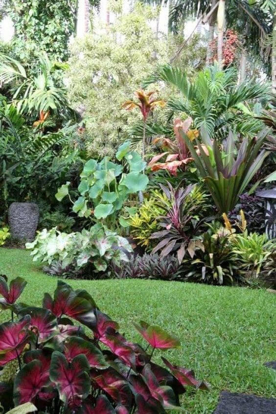 38 Stunning Ideas to Turn Your Boring Garden into a Cool Tropical Garden - 301