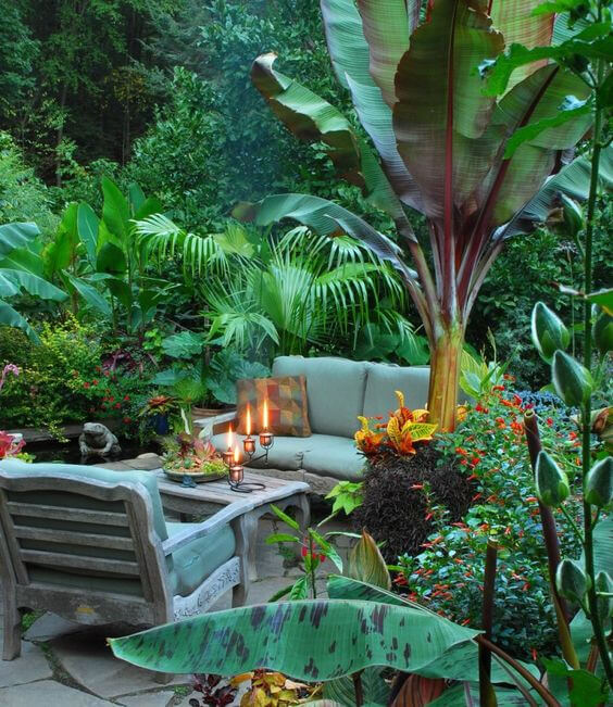 38 Stunning Ideas to Turn Your Boring Garden into a Cool Tropical Garden - 309