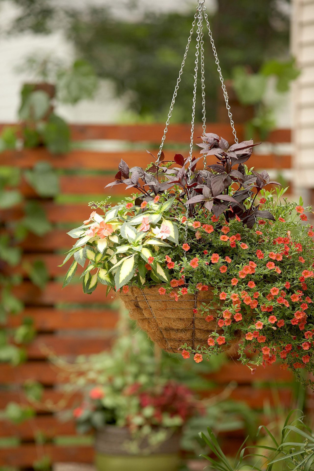 19 Inspiring Metal Flower Basket Rack Designs For Garden Enthusiasts - 123