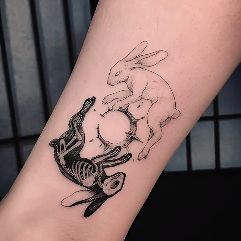 30 Lovely Rabbit Tattoo Ideas That Are Hard To Resist - 221