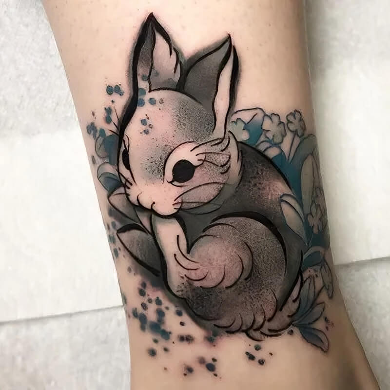 30 Lovely Rabbit Tattoo Ideas That Are Hard To Resist - 193