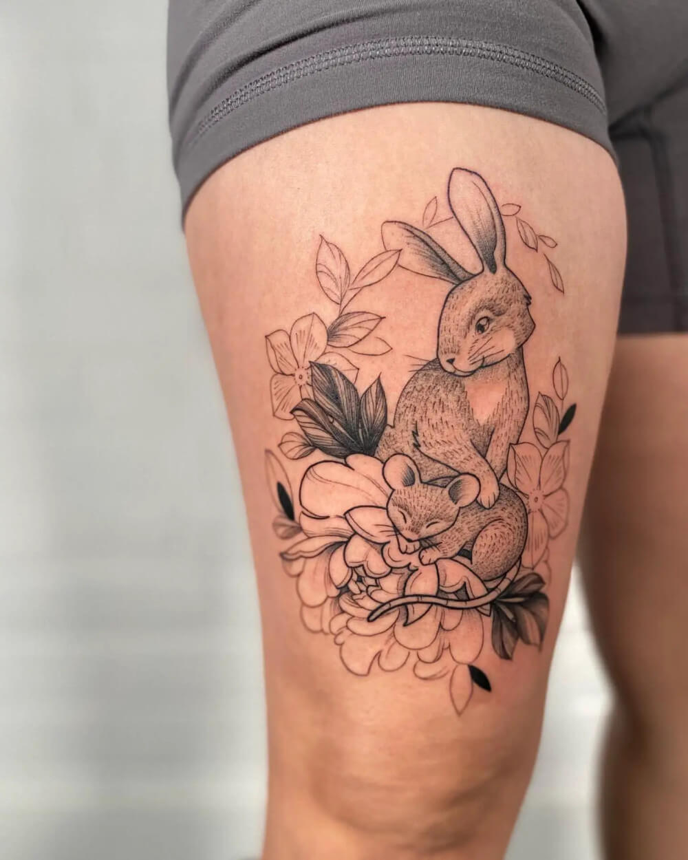 30 Lovely Rabbit Tattoo Ideas That Are Hard To Resist - 201