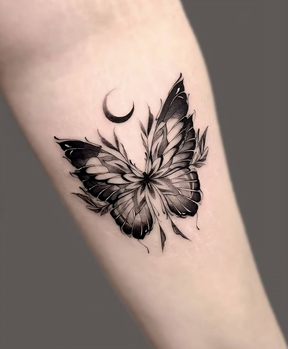 35 Simple Yet Pretty Butterfly Tattoo Ideas For Ladies
