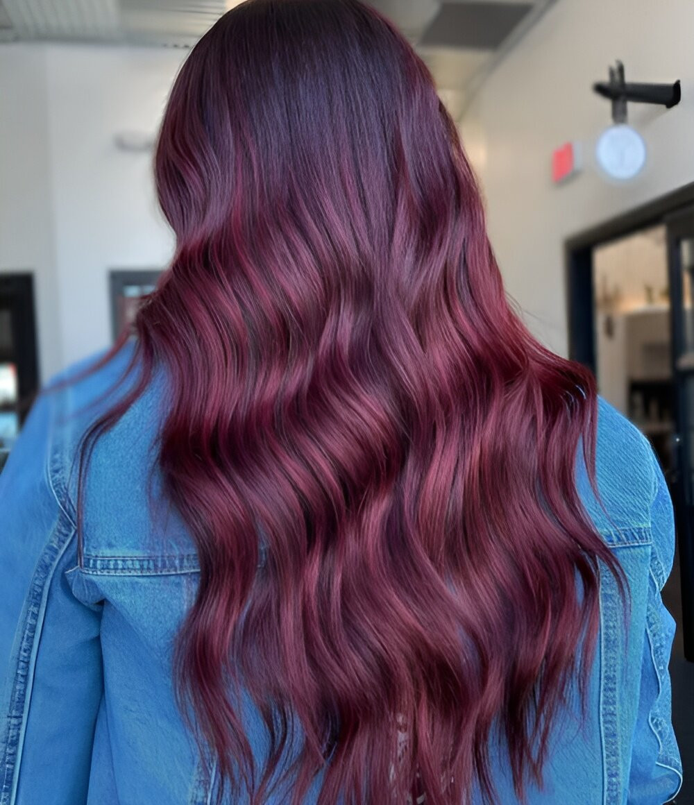 Become A Model With These 27 Gorgeous Plum Hair Color Ideas - 193