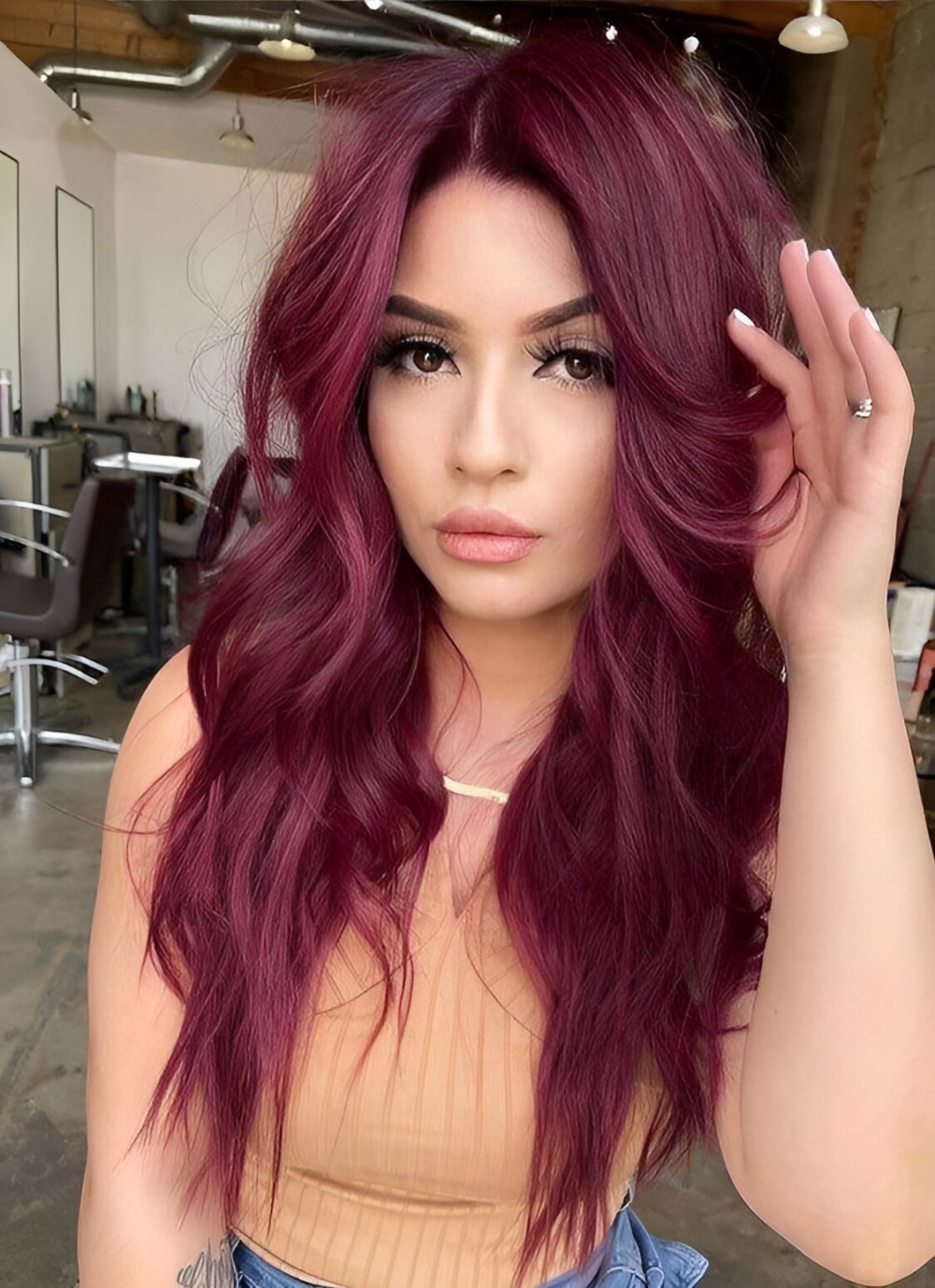 Become A Model With These 27 Gorgeous Plum Hair Color Ideas - 217