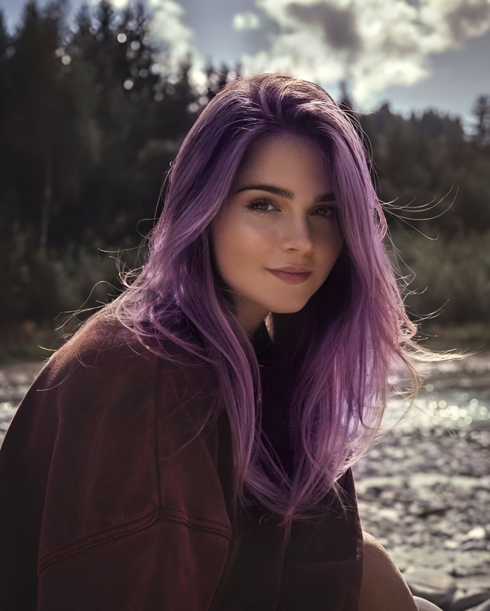 Become A Model With These 27 Gorgeous Plum Hair Color Ideas - 219