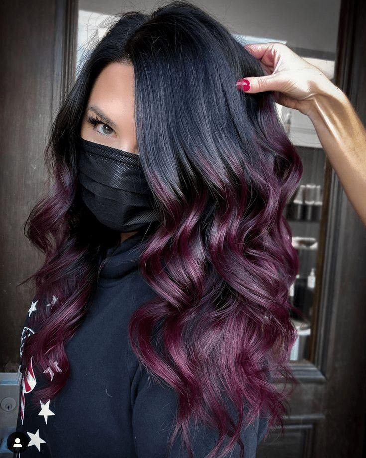 Become A Model With These 27 Gorgeous Plum Hair Color Ideas - 191