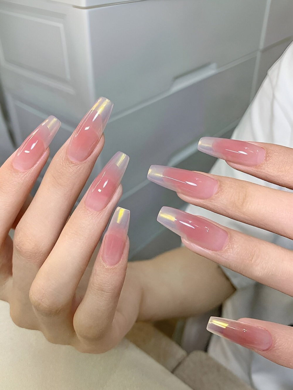 Trendy Jello Nails: A Playful And Translucent Delight - 237