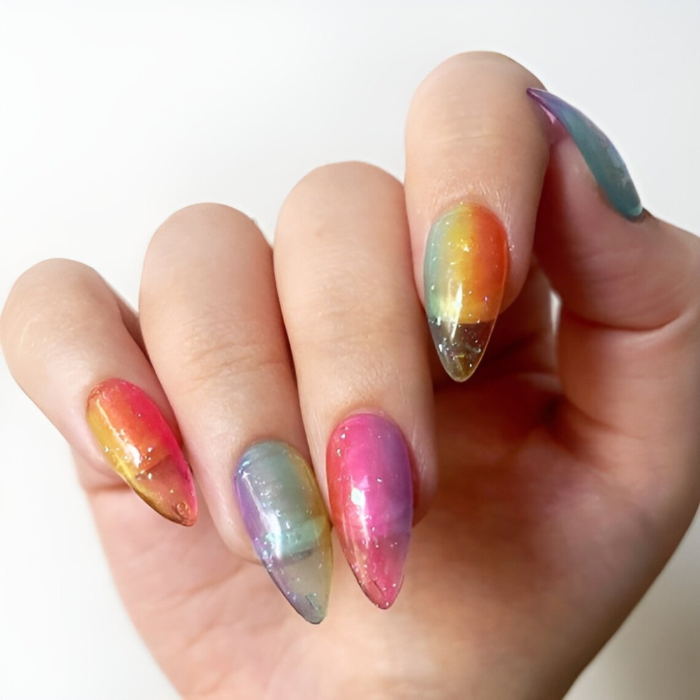 Trendy Jello Nails: A Playful And Translucent Delight - 207