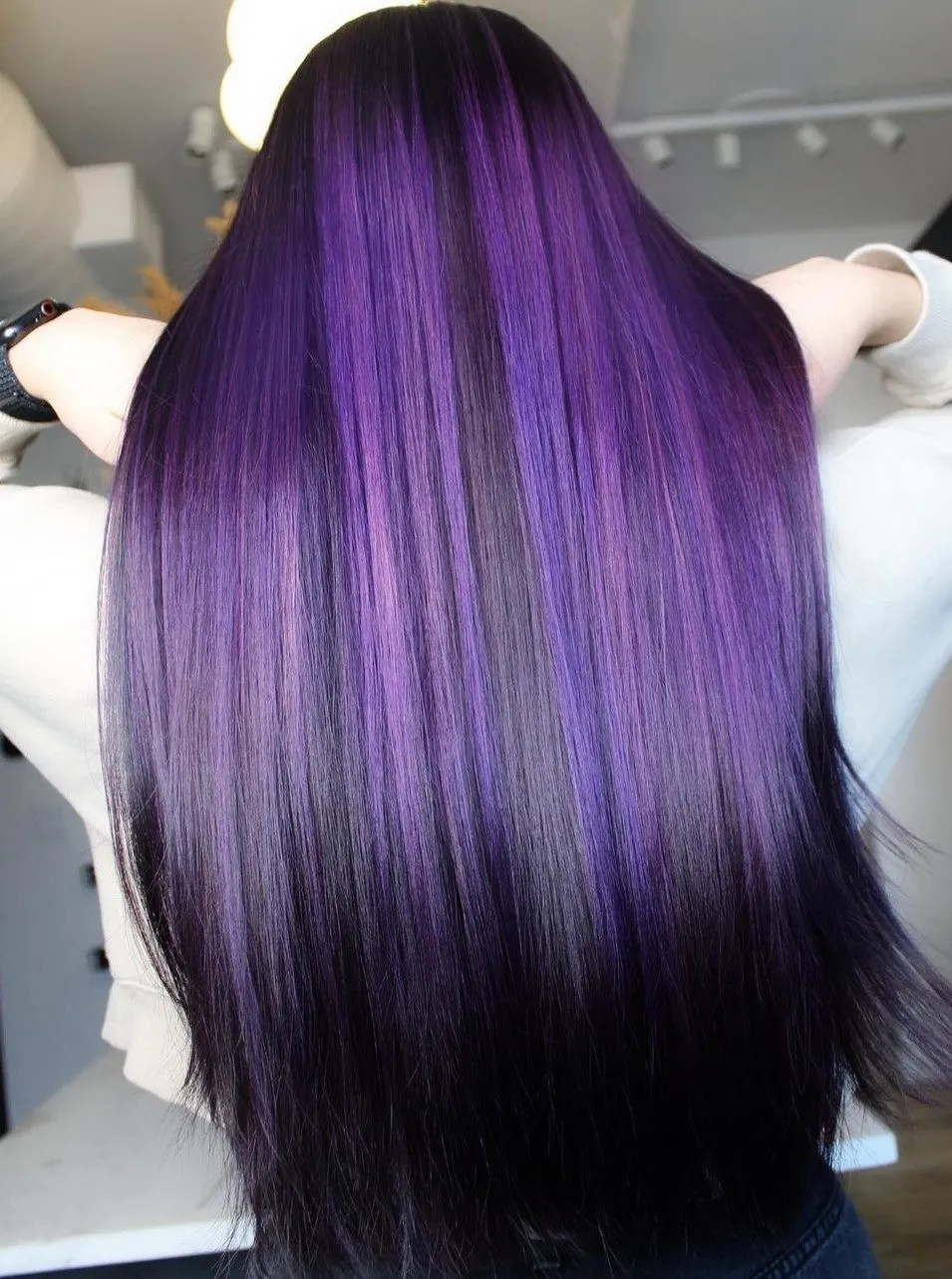 27 Purple Highlight Hair Ideas That Every Expert Loves - 201