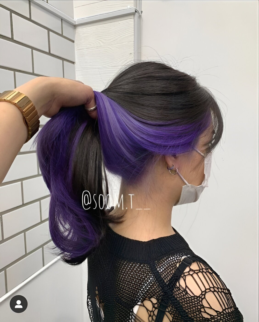 27 Purple Highlight Hair Ideas That Every Expert Loves - 211