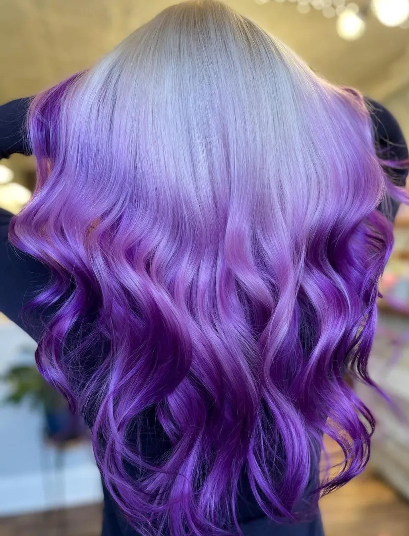 27 Purple Highlight Hair Ideas That Every Expert Loves - 223
