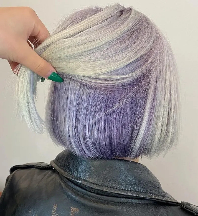 27 Purple Highlight Hair Ideas That Every Expert Loves - 181