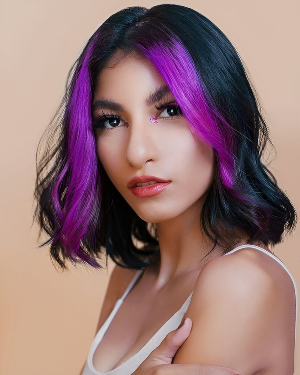 27 Purple Highlight Hair Ideas That Every Expert Loves - 187