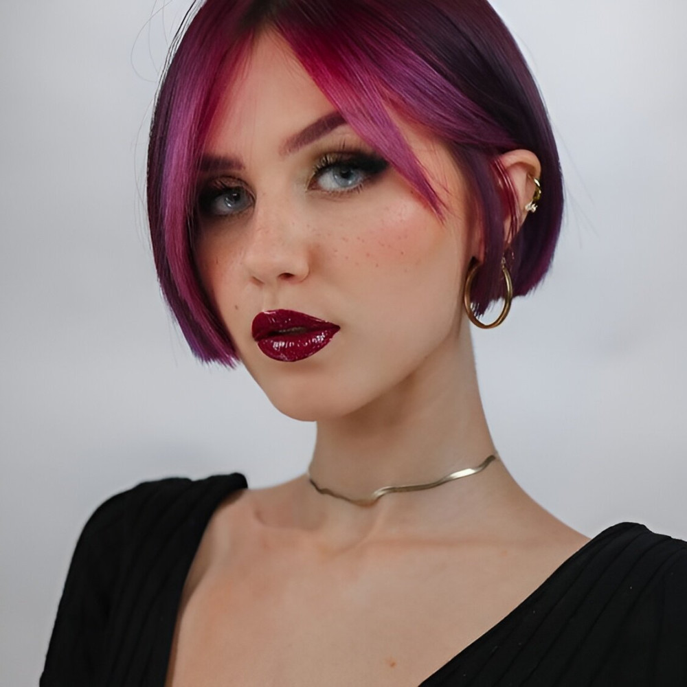 27 Purple Highlight Hair Ideas That Every Expert Loves - 189