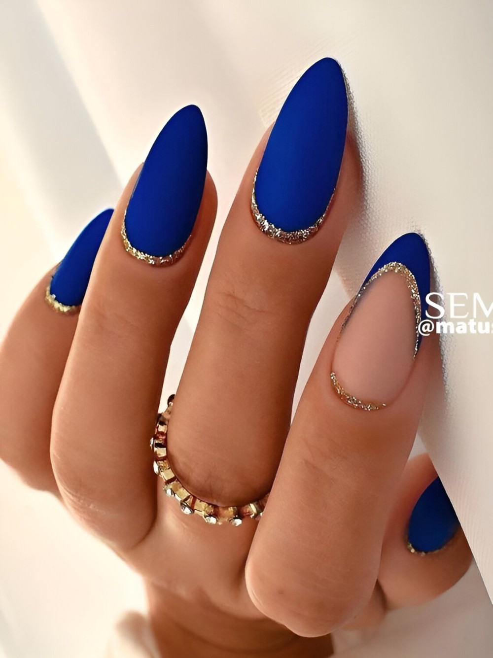 30 Extraordinary Blue Nail Designs To Captivate Everybody s Heart