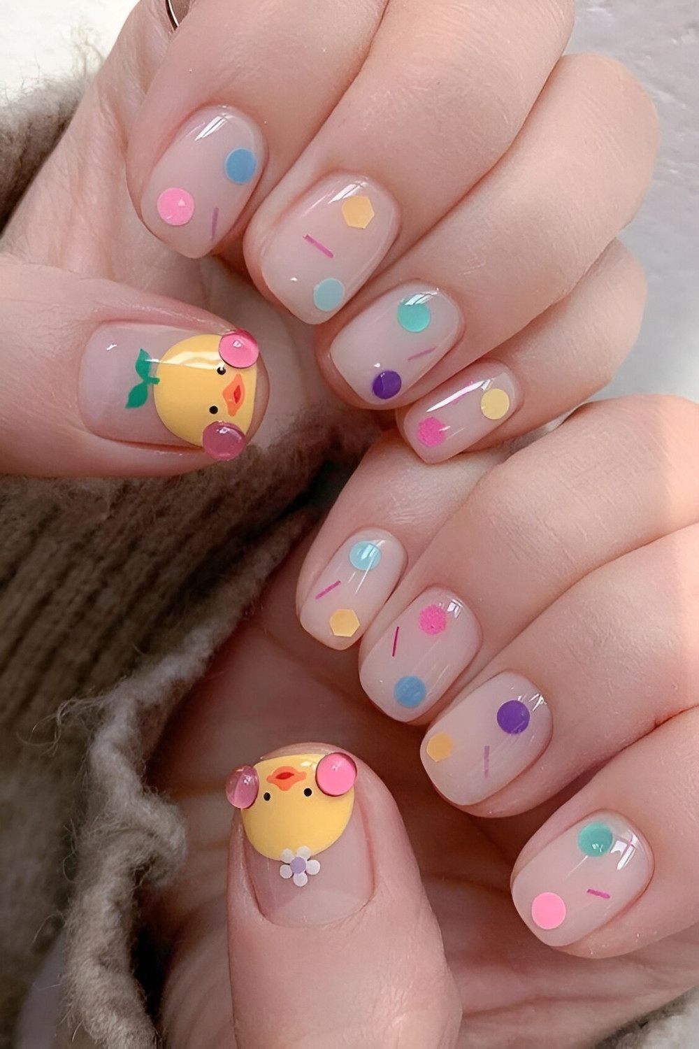 30 Simple Yet Cute Nail Ideas Every Beginner Can Copy - 199