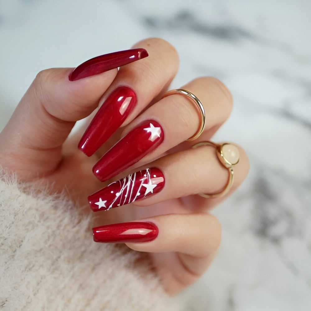 35 red manicure ideas to rock in 2023 Amazing Xanh