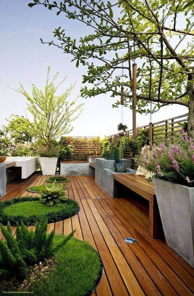 Impressive Modern Garden Decking Ideas