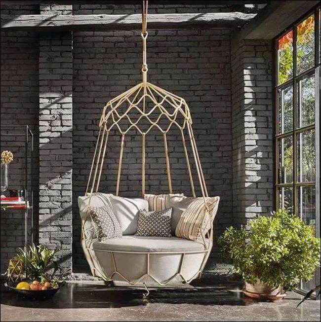 24+ Stunning Hanging Chair Designs That Both Comfortable And Functional To Relax