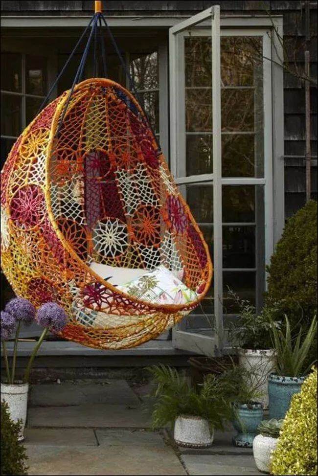 24+ Stunning Hanging Chair Designs That Both Comfortable And Functional To Relax