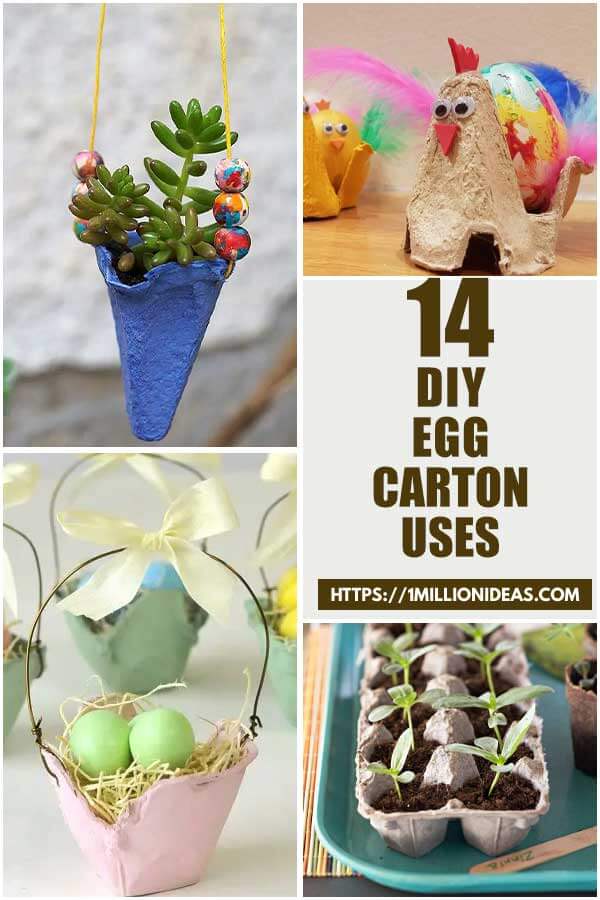 14 Diy Egg Carton Uses