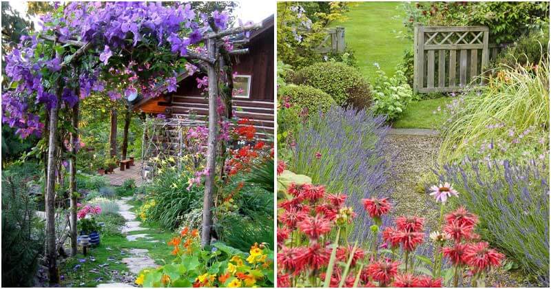 29 Beautiful Cottage Style Garden Ideas