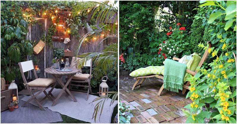 18 Appealing Small Patio Garden Ideas, Small Patio Garden Ideas