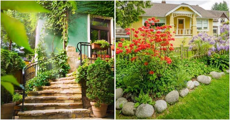 21 Fabulous Front Porch Garden Ideas