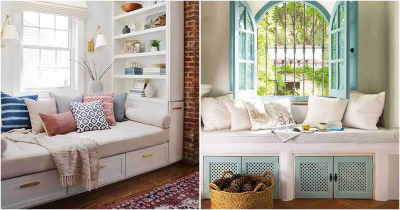 25 Creative Window Seat Ideas For Perfect Relaxing Nook - 71