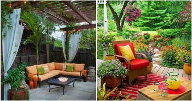 23 Attractive Garden Seating Ideas